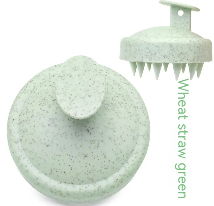 Soft Rubber Scalp Massage Shampoo Brush