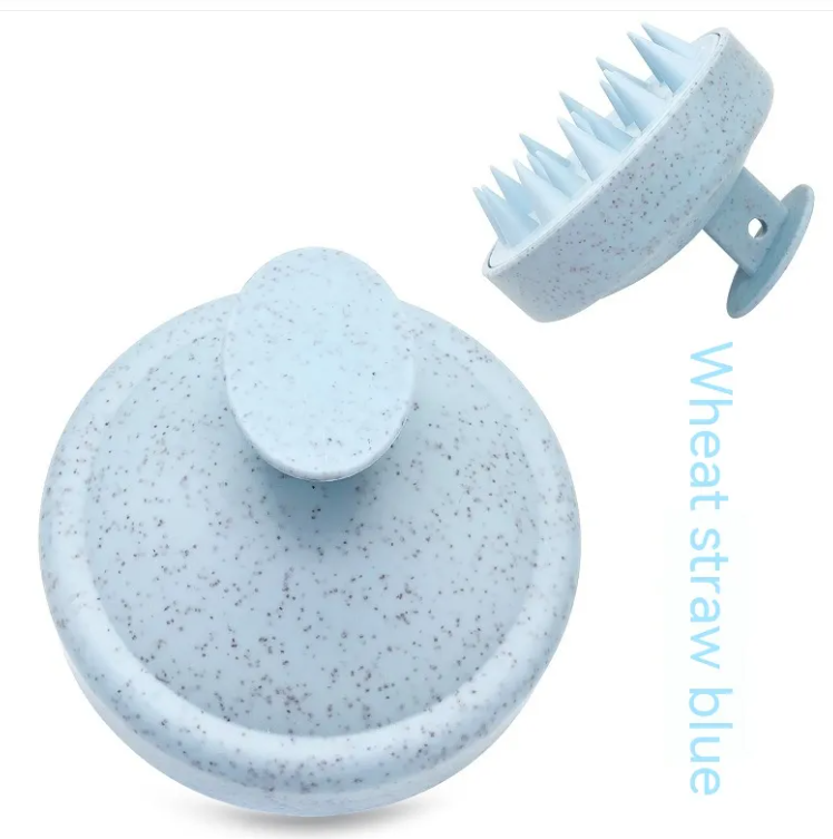 Soft Rubber Scalp Massage Shampoo Brush