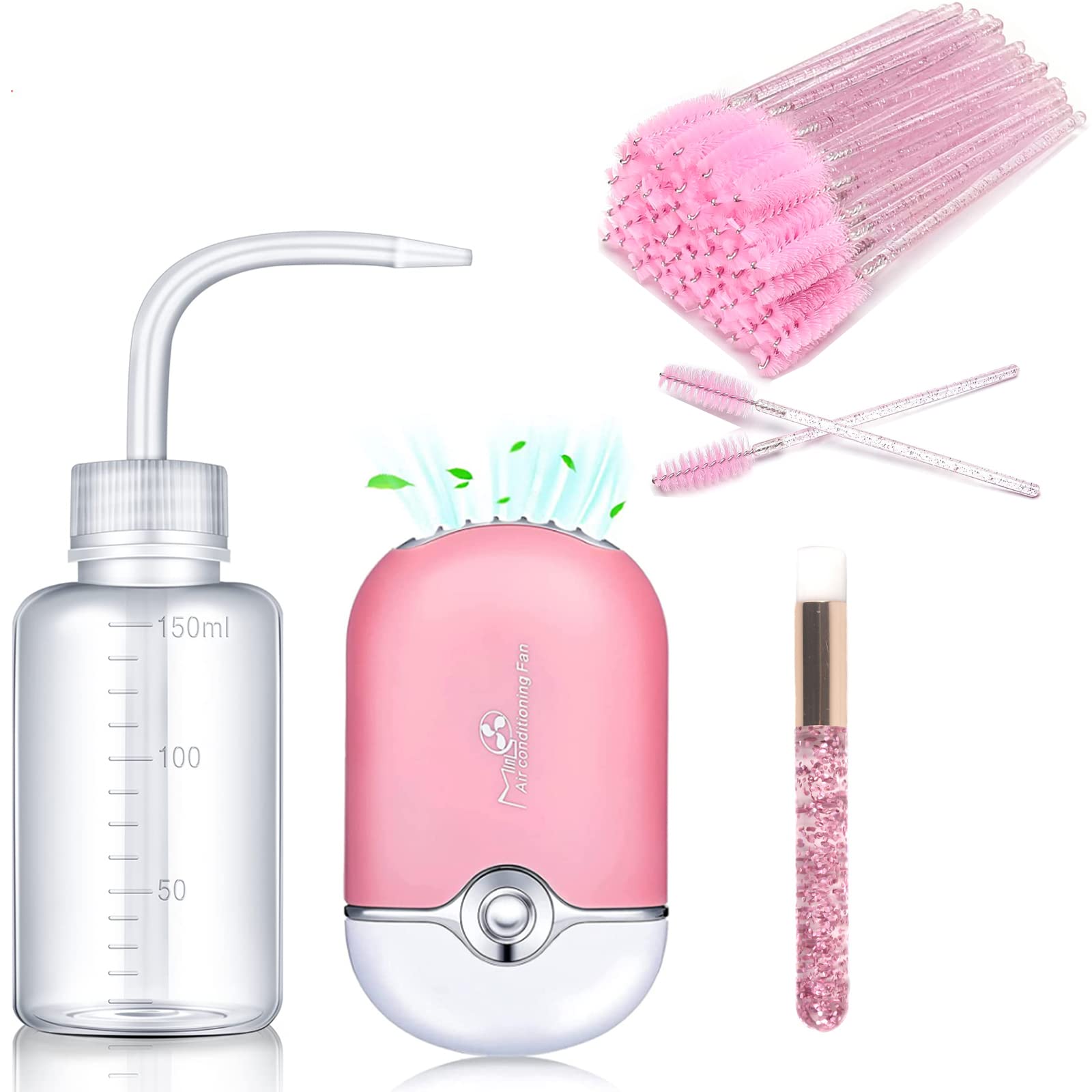 Eyelash Extension Kit with USB Air Conditioning Blower Lash Fan