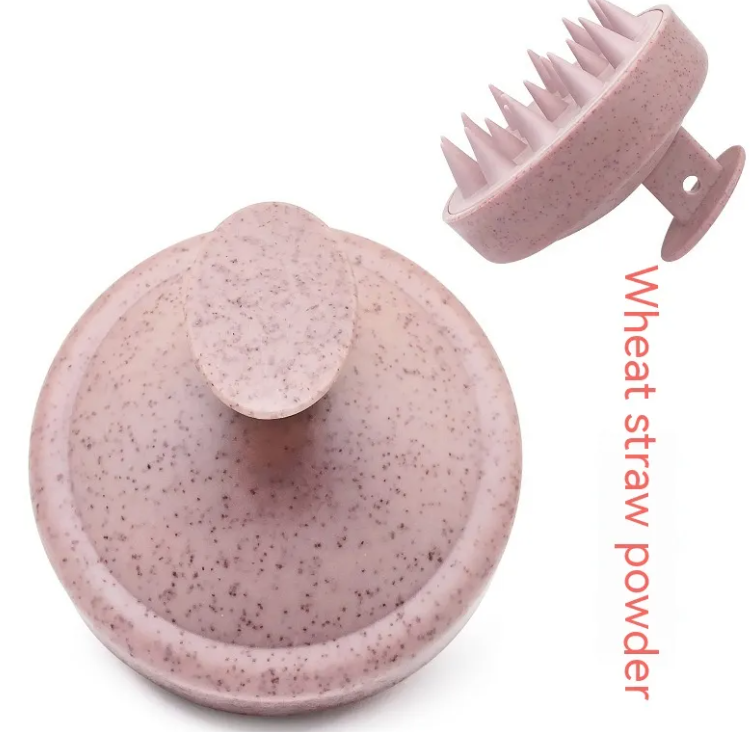 Soft Rubber Scalp Massage Shampoo Brush