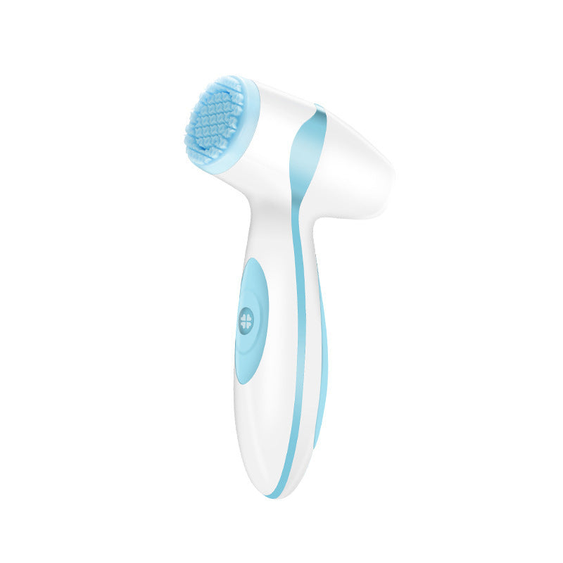 Electric Facial Cleansing Brush and Massager Device